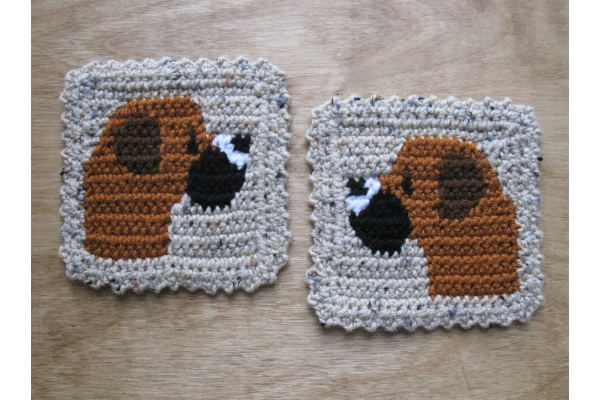 Boxer coasters