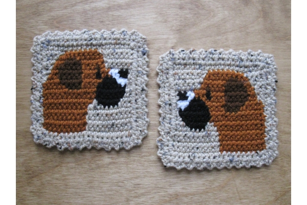 Boxer coasters