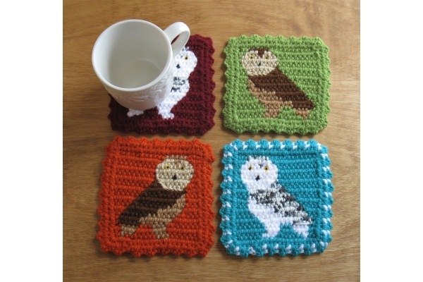 owl coasters