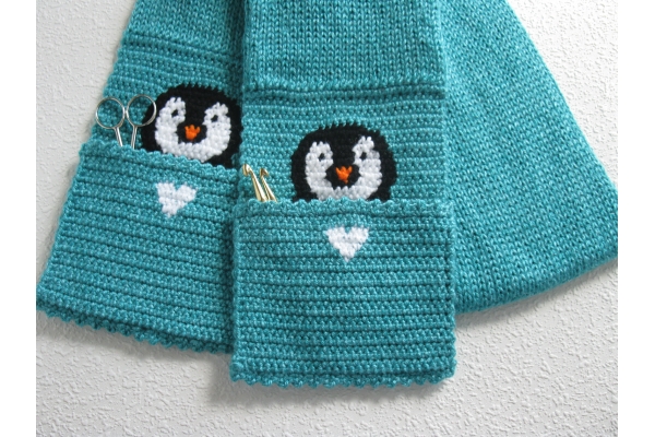 penguin pocket scarf