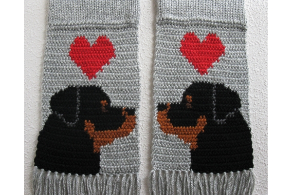 love my dog scarf
