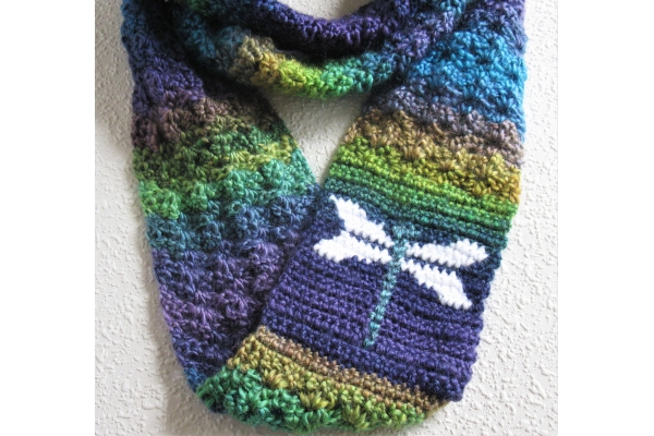 dragonfly scarf