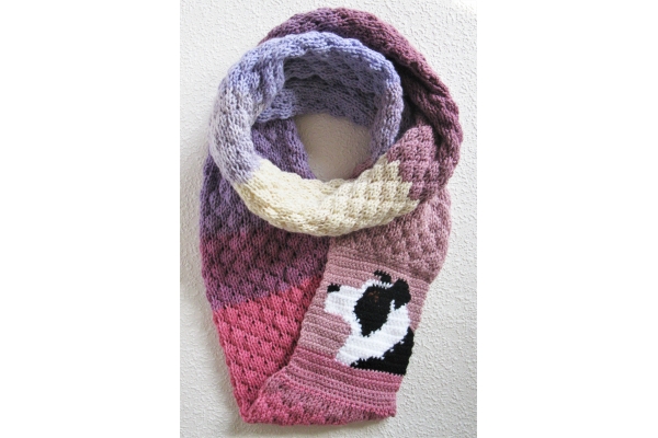 border collie circle cowl