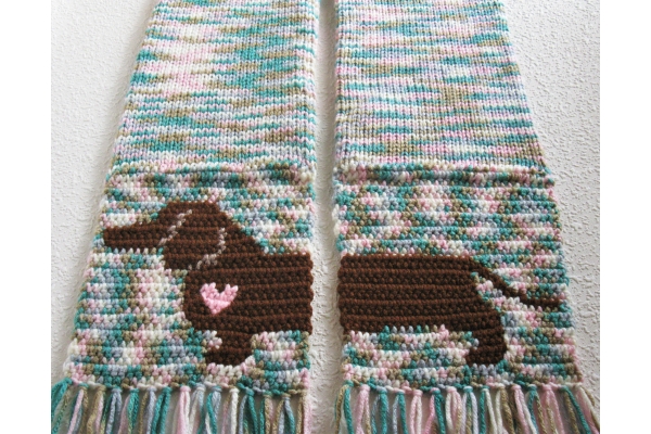 speckled dog scarf