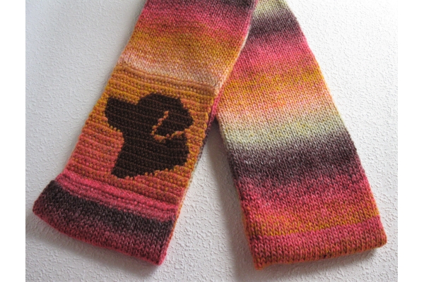 autumn colors scarf