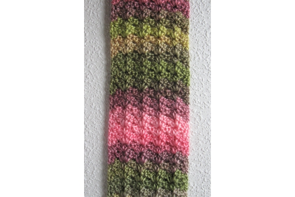 shell stitch scarf