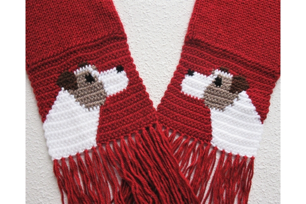 Jack Russell terrier scarf