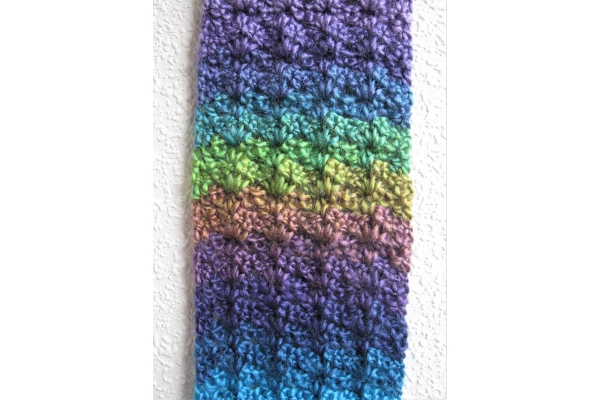 close up split shell stitch