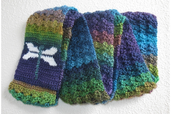 full view dragonfly scarf
