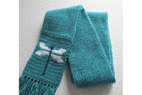 turquoise blue scarf