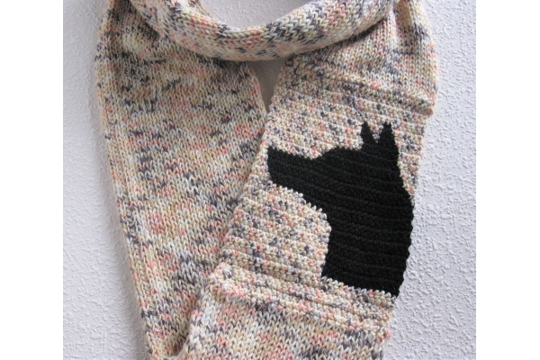 cotton dog scarf