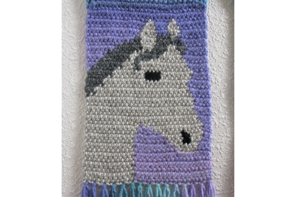 gray horse