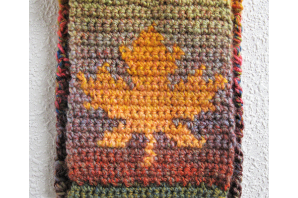 leaf crochet
