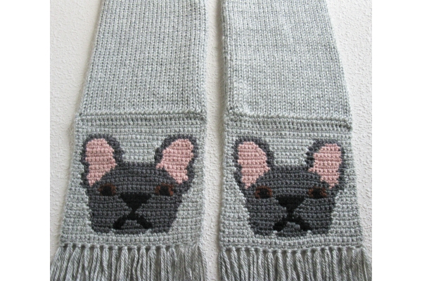 Frenchie scarf