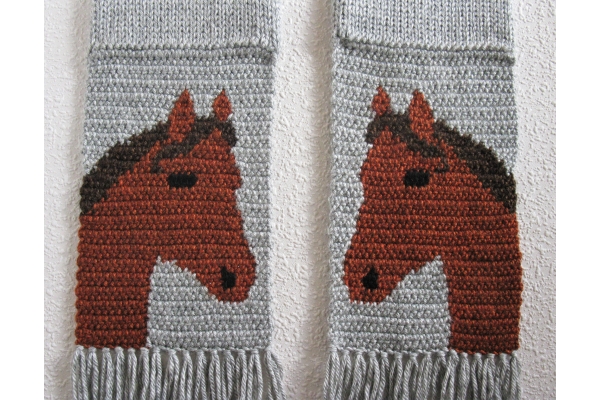 sorrel horse crochet