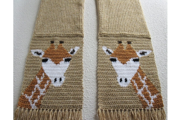 length of giraffe scarf