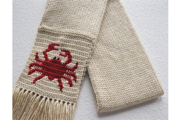 crab scarf
