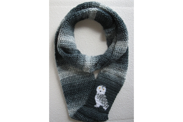 infinity owl scarf
