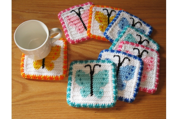 Butterfly coasters