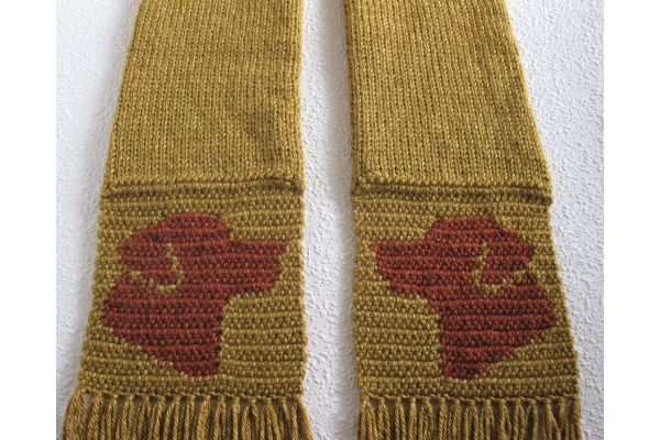 dog lover scarf