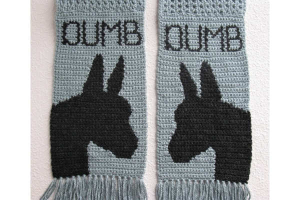 donkey scarf