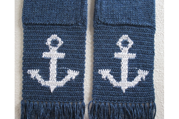 reverse side of anchors