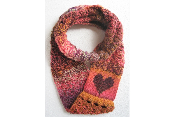 fall colors scarf