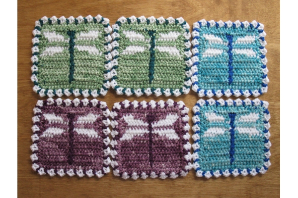 back side of coasters