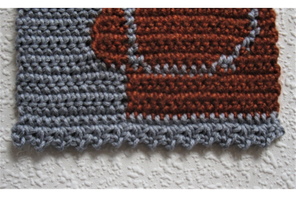 edge of poodle scarf