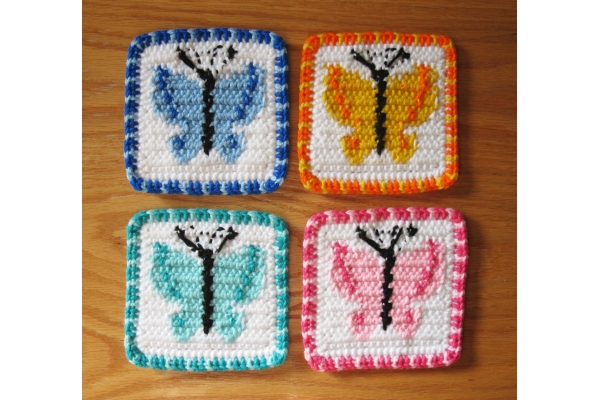 reverse side coasters