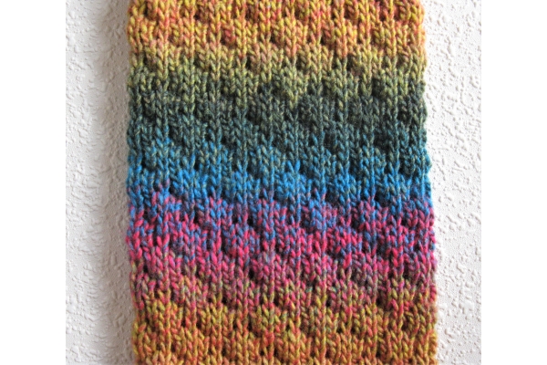 close up tuck stitch