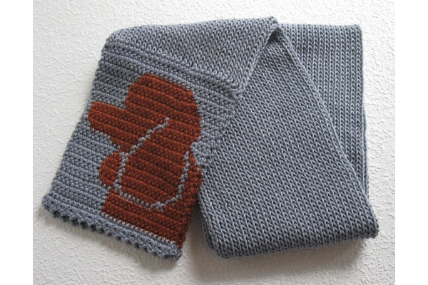 full view poodle scarf