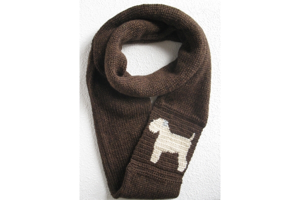 infinity dog scarf