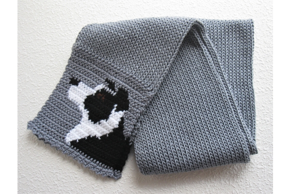 full view collie scarf