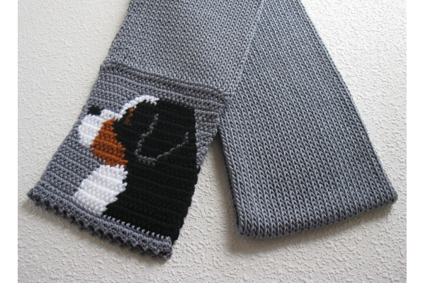 mountain dog scarf