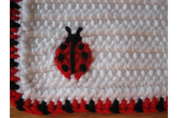 crochet lady bug