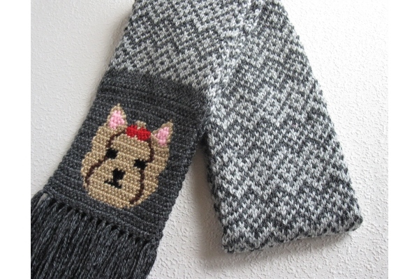 Yorkie scarf