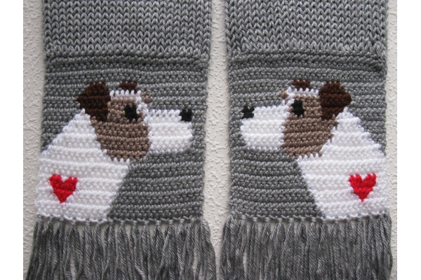 jack russell and hearts