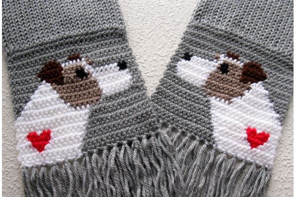 close up jack scarf