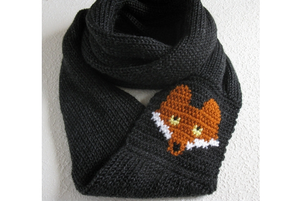 fox infinity scarf