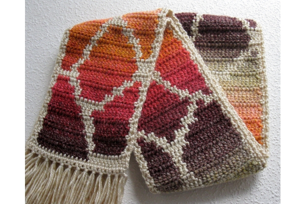 animal print scarf