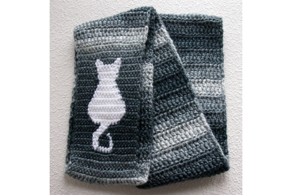 full view cat scarf