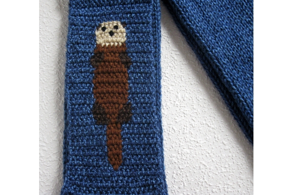 sea otter scarf