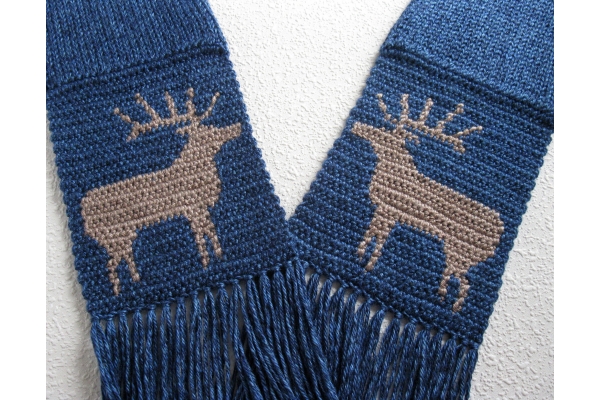royal blue scarf