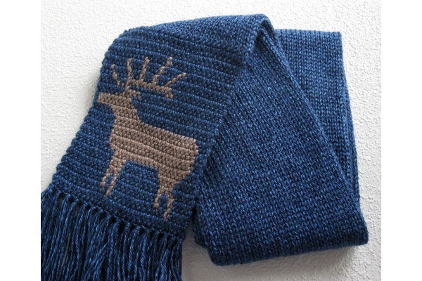 elk scarf full view