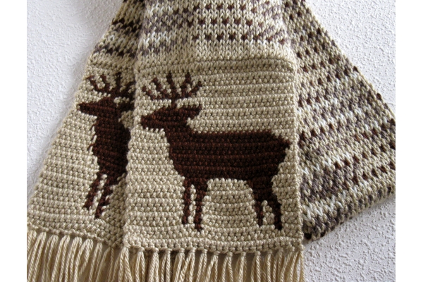 deer scarf