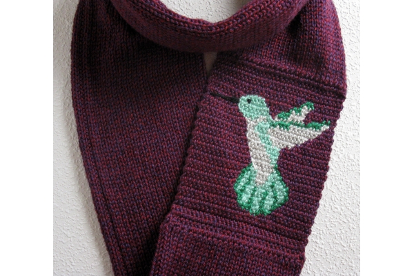 hummingbird infinity scarf