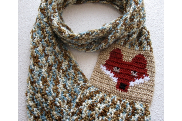 speckled fox scarf