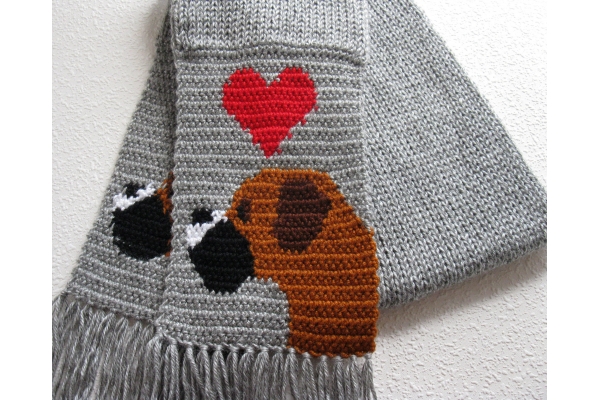 boxer dog scarf