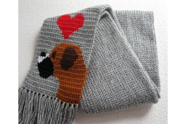 full view boxer scarf